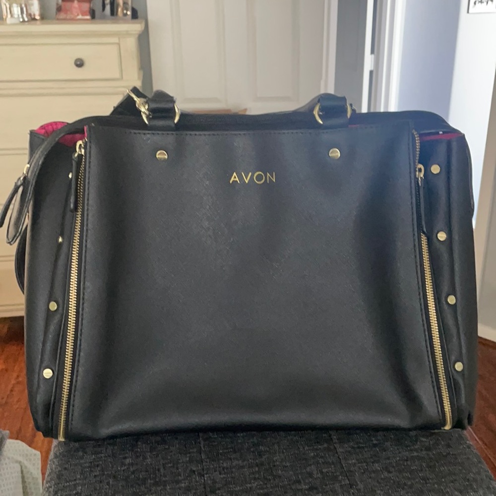 Avon makeup display bag